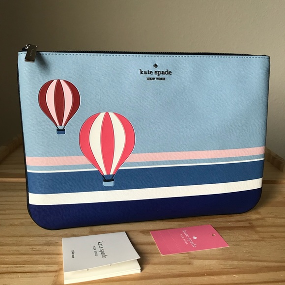 Kate Spade large zip pouch 🎈🎈 - Picture 1 of 6